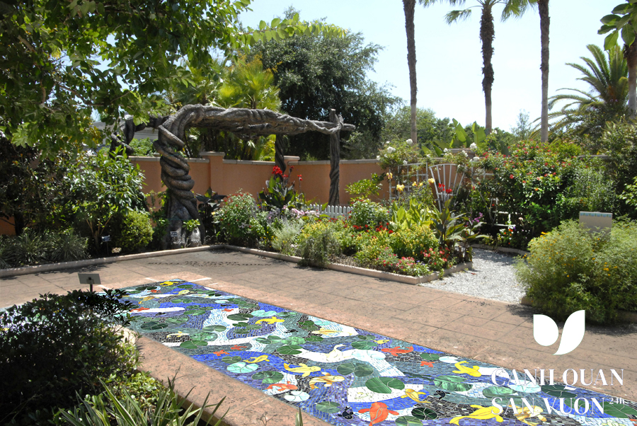 san vuon mosaic 8