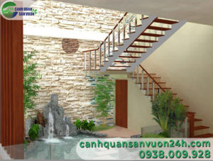 Thiết kế tiểu cảnh cầu thang| Những vật liệu cần thiết