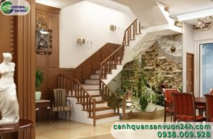 thiet-ke-tieu-canh-gam-cau-thang-co-dien