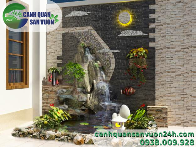 Quy trình thiết kế tranh đá, đảo đá tại Canhquansanvuon24h.com