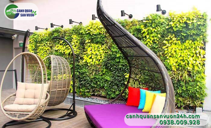Hướng dẫn các bước thiết kế và xây dựng vườn tường nhà phố