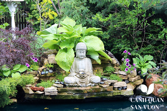 Tượng trang trí sân vườn: Cách lựa chọn loại tượng phù hợp với không gian nhà 1 tuong san vuon 2